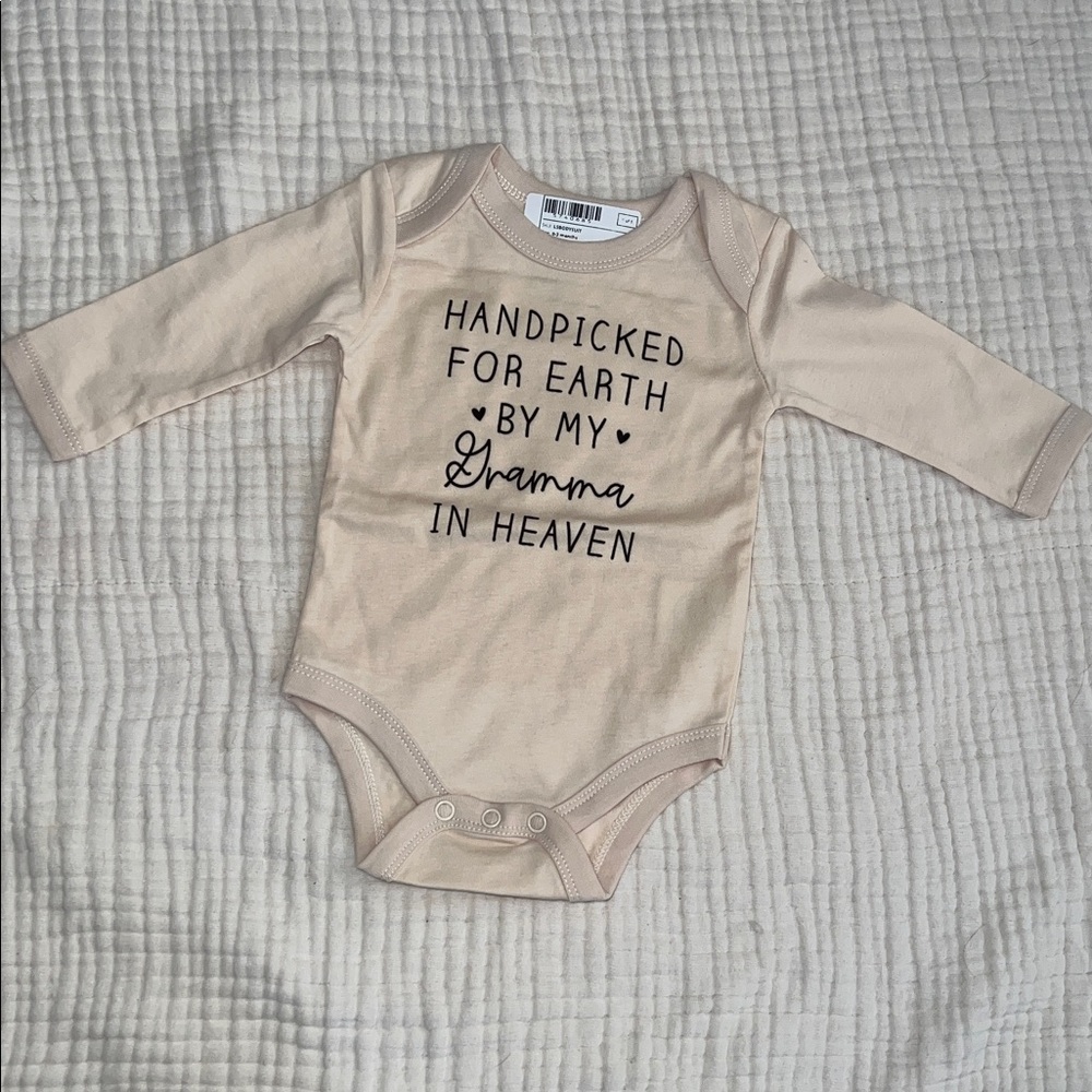 Caden Lane Long Sleeve Baby Onesie